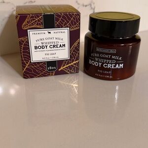 Beekman 1802 Pure Goat Milk Whipped Body Cream Fig Leaf‎ 8-fl oz